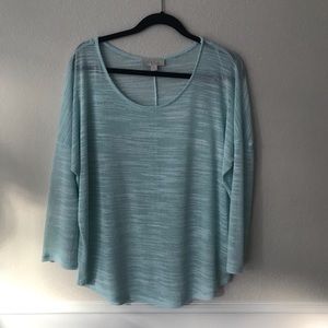 {any5 for 25}Teal summer/ beach tunic, L